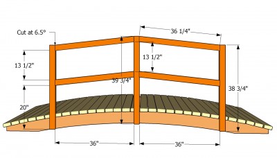 Woodwork Garden Bridge Plans PDF Plans