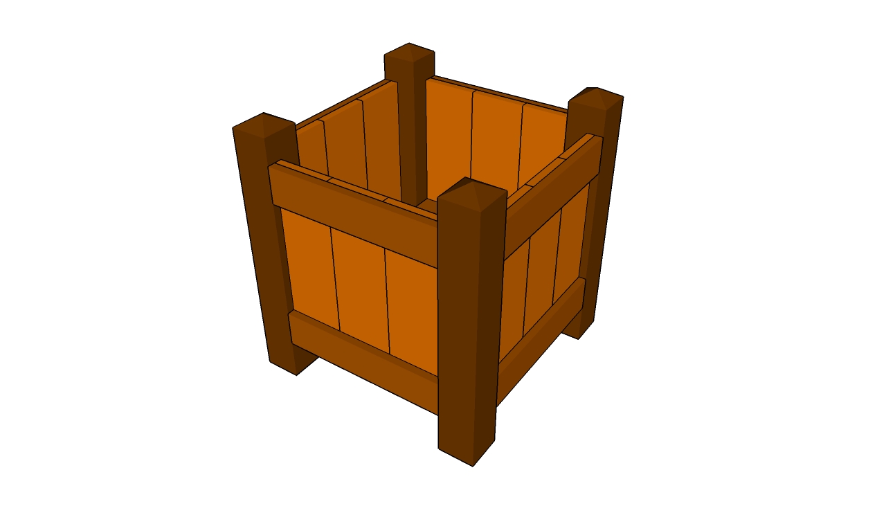 Wood Planter Box Plans