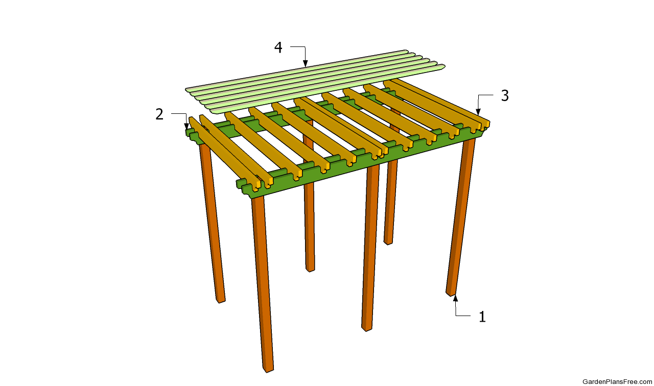 Grape Arbor Plans | Free Garden Plans - How to build garden projects