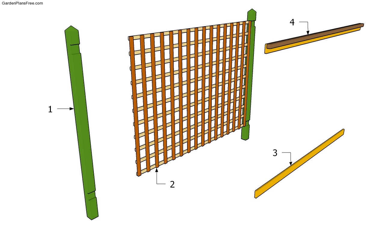 Garden Trellis Plans Free Garden Plans How To Build Garden Projects