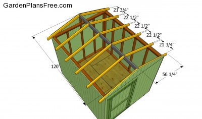  Shed Roof | Free Garden Plans - How to build garden projects