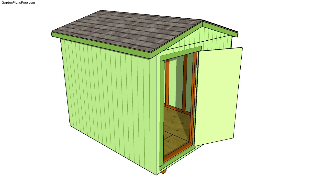 Filling gaps in wooden shed ~ Section sheds