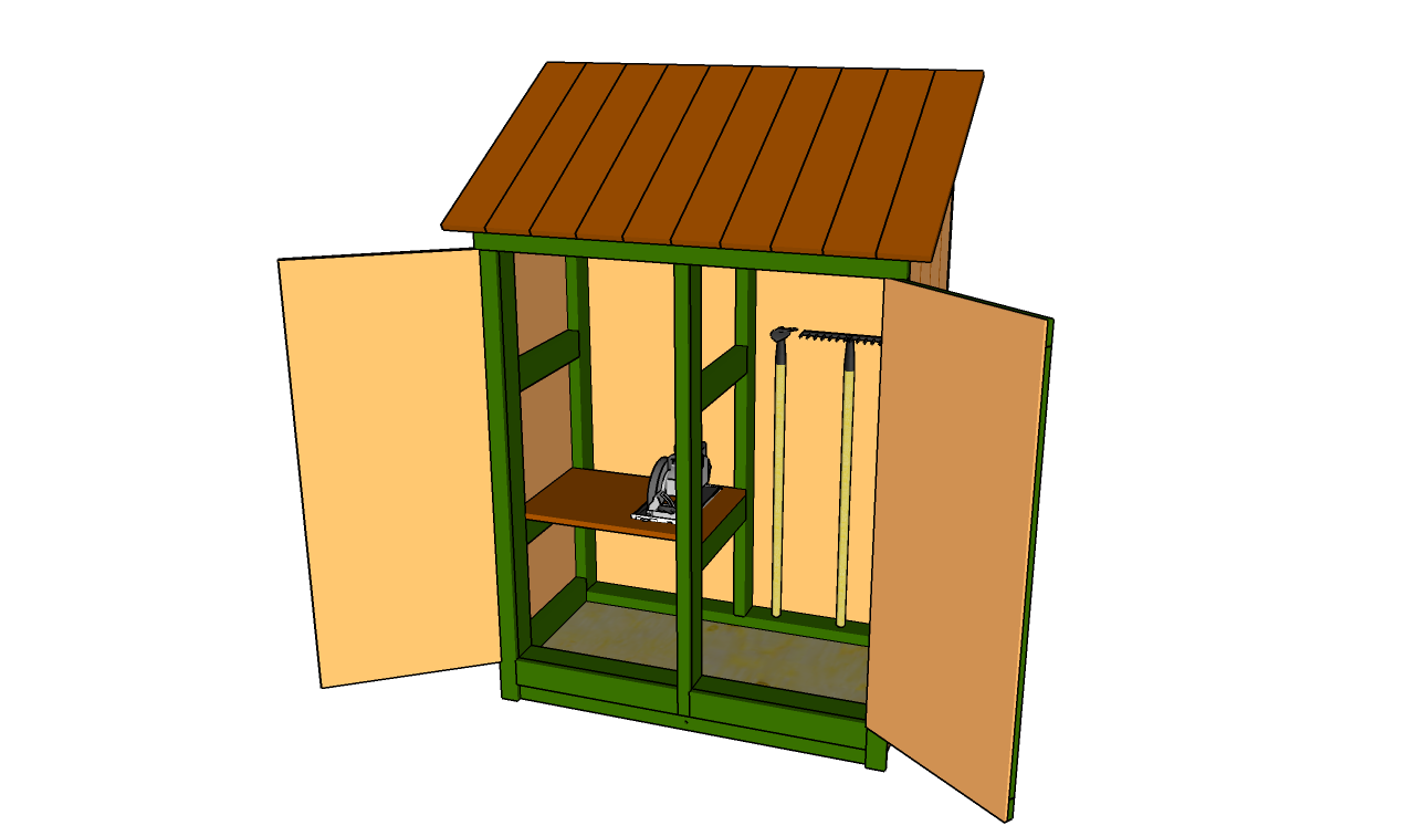 Garden Tool Shed Plans | Free Garden Plans - How to build garden 