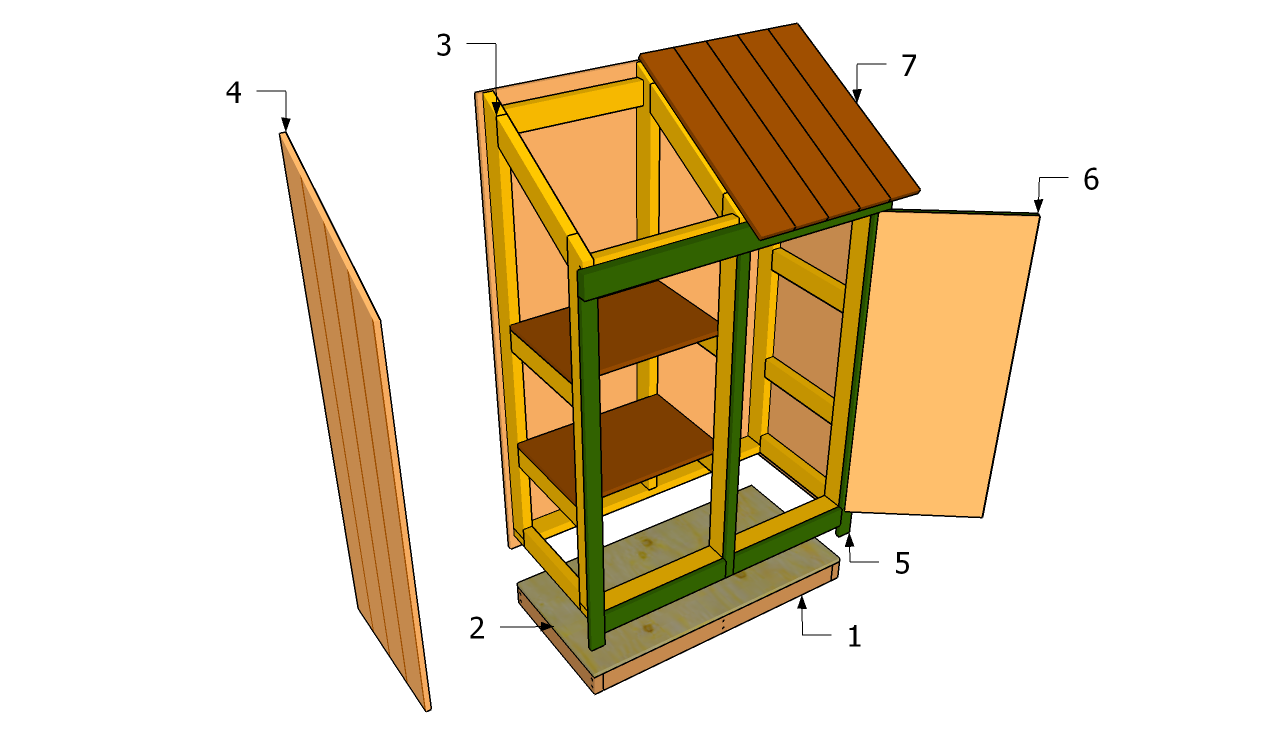 Patric: Chapter 8x10 lean to shed plans