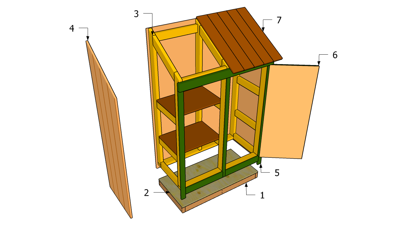 Garden Tool Shed Plans Free