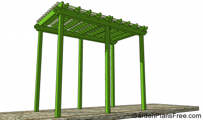 Grape Arbor Plans | Free Garden Plans - How to build garden projects