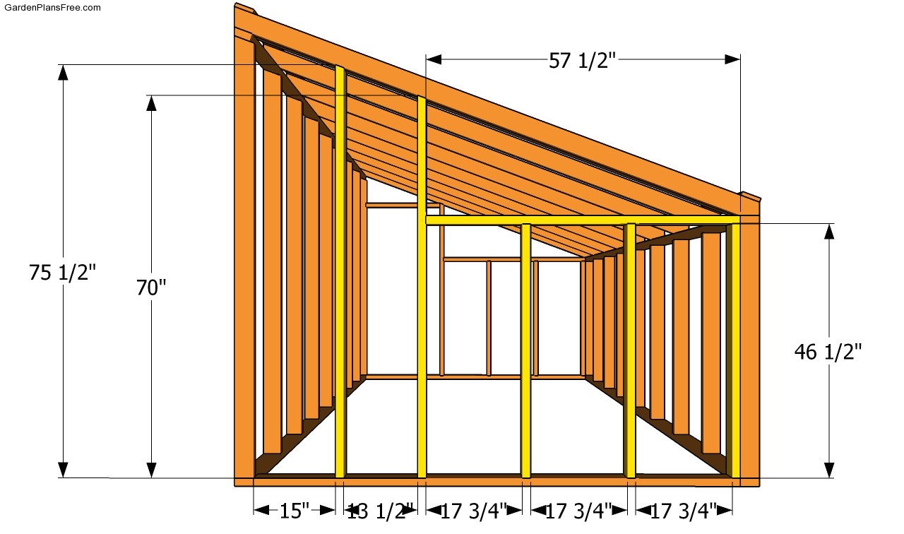 Lean-to Greenhouse Plans | Free Garden Plans - How to ...