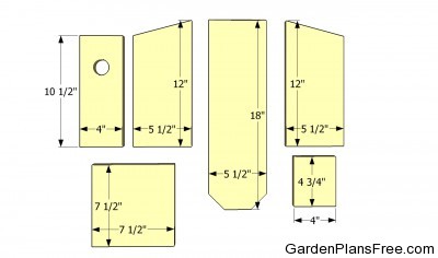 PDF DIY Easy Birdhouse Plans Free Download easy wood crafts for kids 