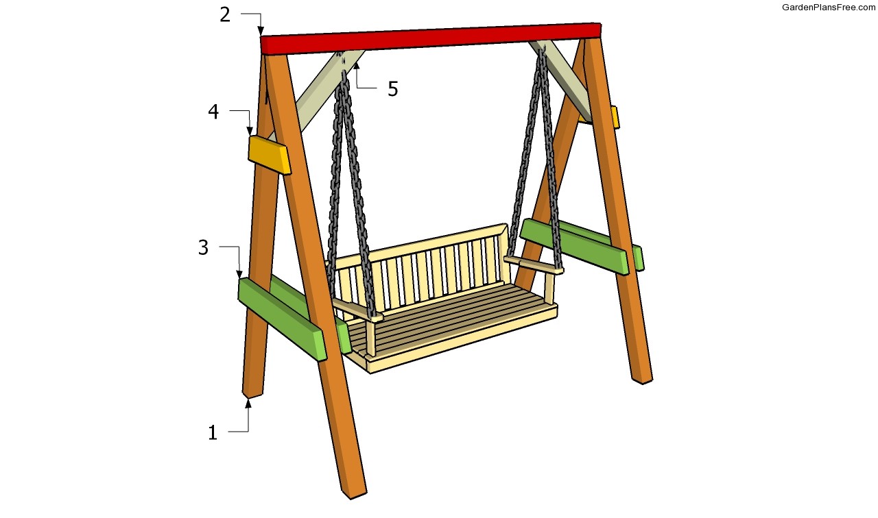  Plans further Face To Face Glider Swing Plans. on lawn swing plans
