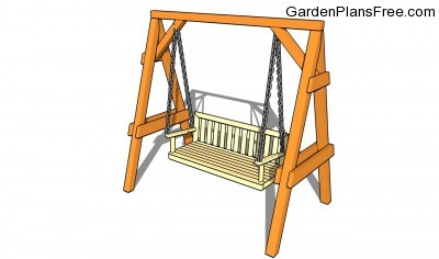 Garden Swing Frame Plans Free