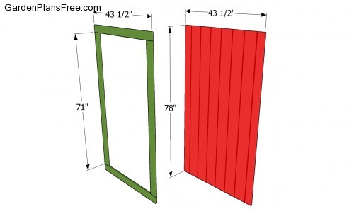 Building Shed Doors