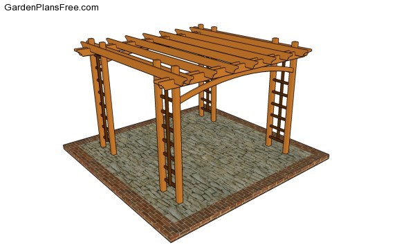 Pergola Free Plans Loft Bed Desk Plans Landscaping Ideas Senior