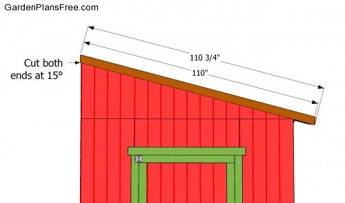 Shed Roof Rafter Design