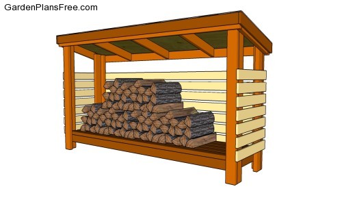 Firewood Storage Shed Plans