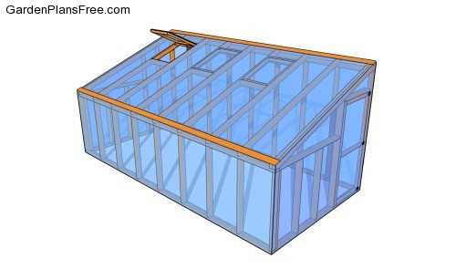 Simple Lean to Greenhouse Plans