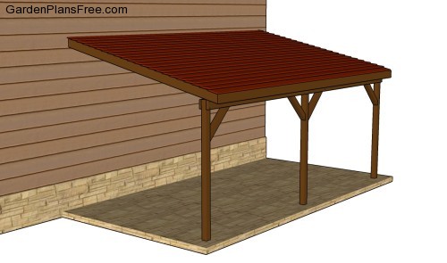 Building A Lean To Shed For A Lawn Mower besides Shed Roof Screened 