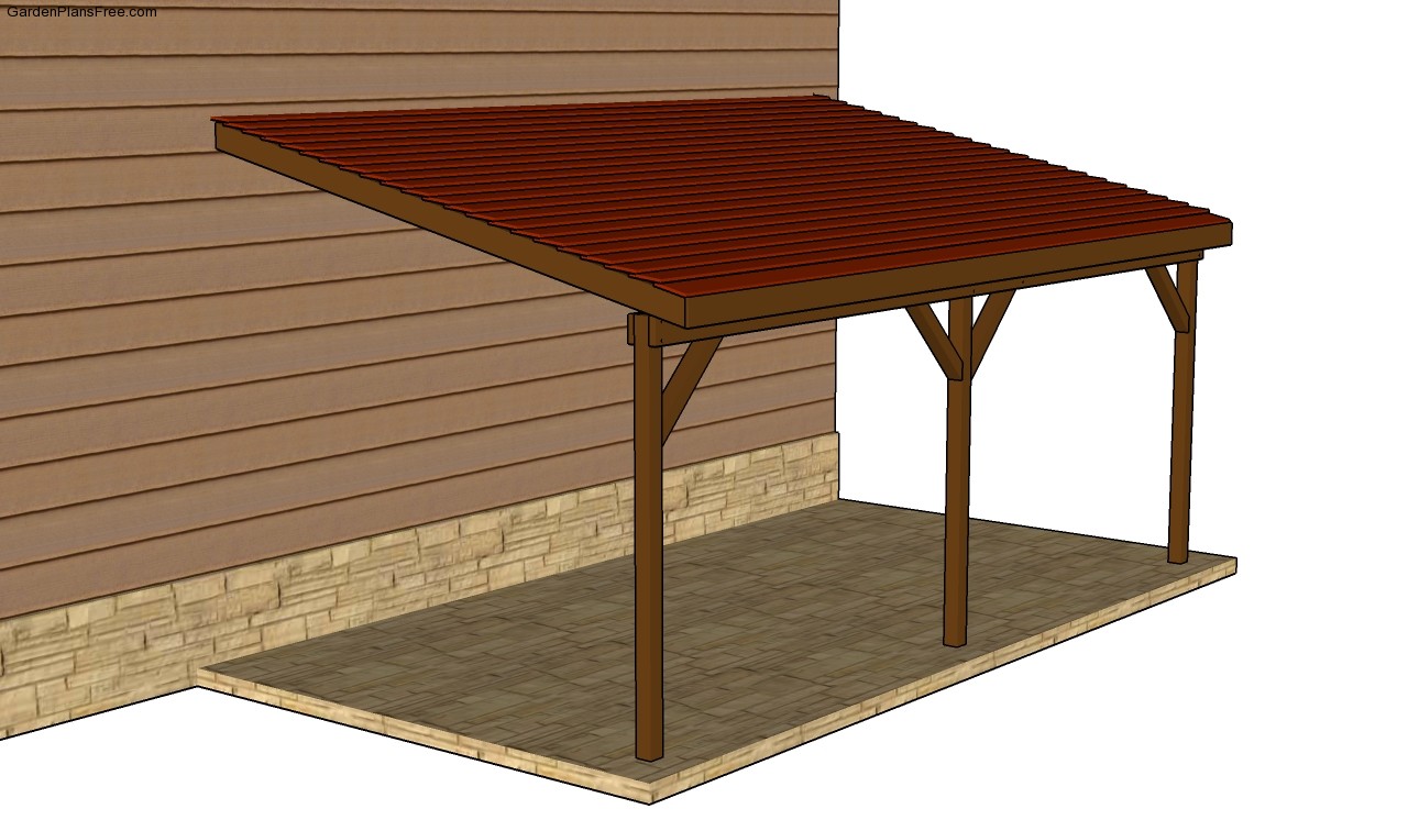 Plans Attached Carport Plans Carport Plans Free Outdoor Pavilion Plans 