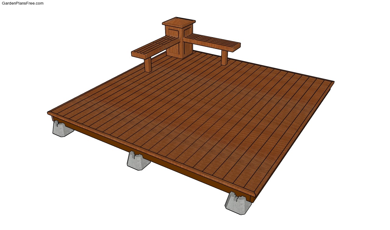 Deck Box Plans Deck Plans Free Deck Planter Plans