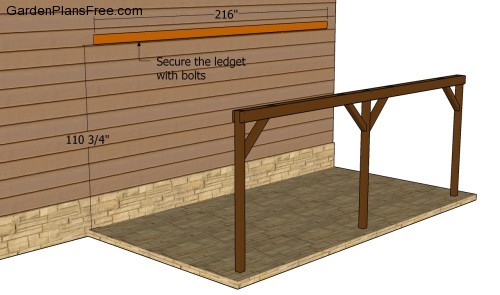 Build Wooden Attached Carport Plans Plans Download ana white simple 