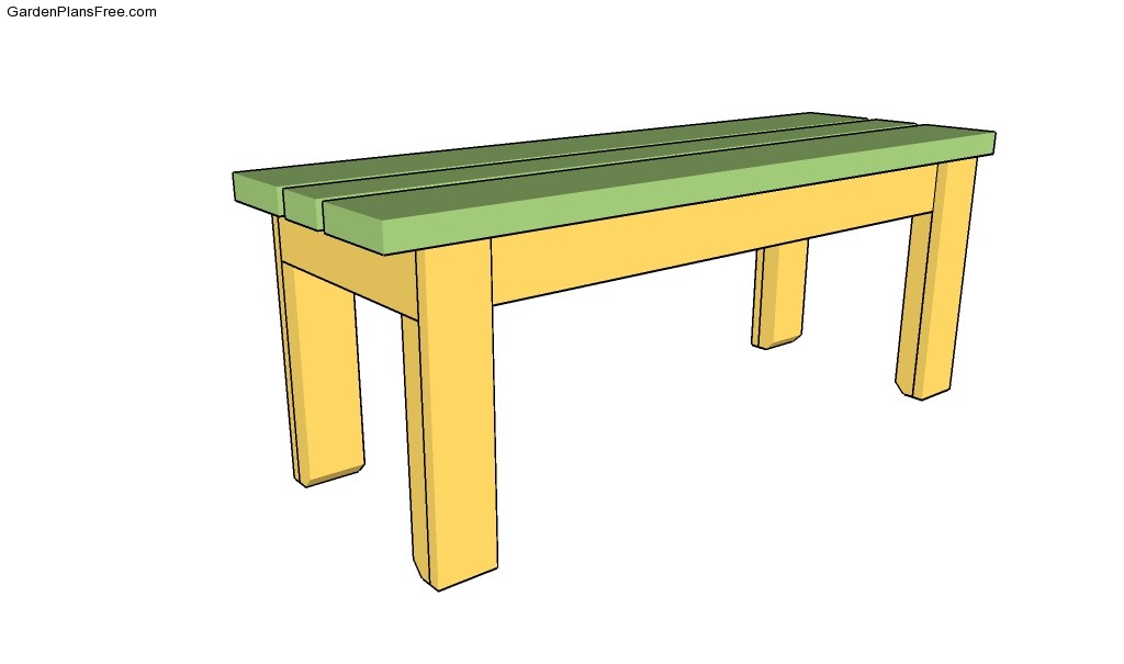 Bench Plans With Sink Simple Garden Bench Plans Wood Bench Plans