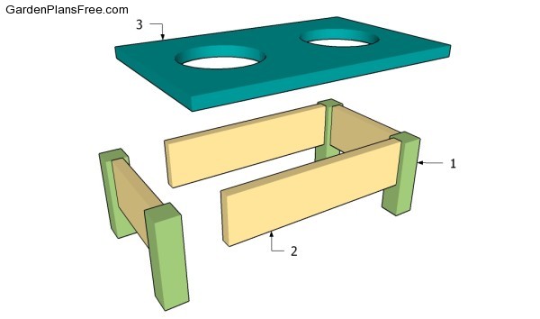 Dog Bowl Stand Plans | Free Garden Plans - How to build garden 