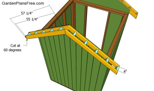 Sally: Building a shed roof overhang