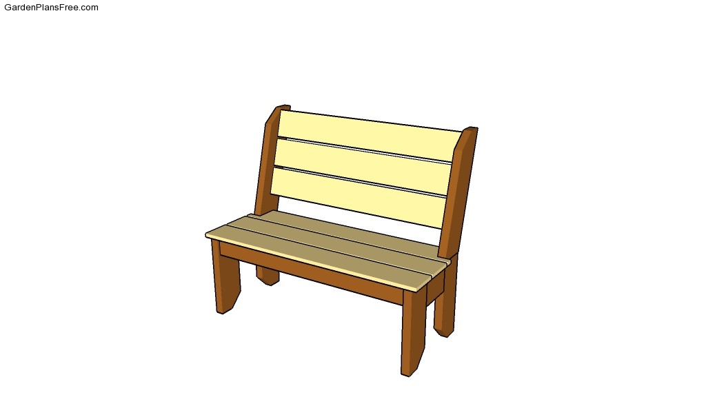 Wood Bench Plans Woodworking Bench Plans Garden Bench Designs Simple 
