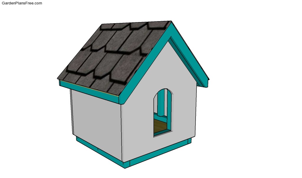 Small Dog House Plans Dog House Roof Plans Insulated Dog House Plans 7 