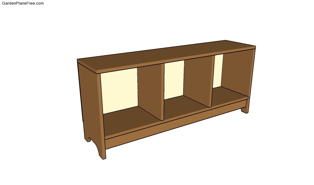 Storage Bench Plans