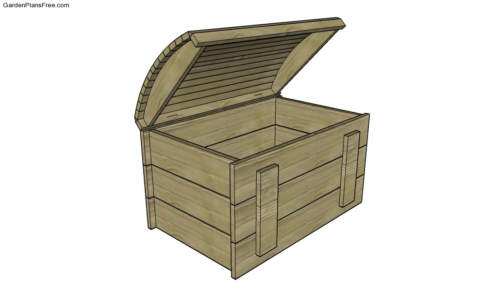 Treasure Chest Plans Storage Bench Plans Small Toy Box Plans