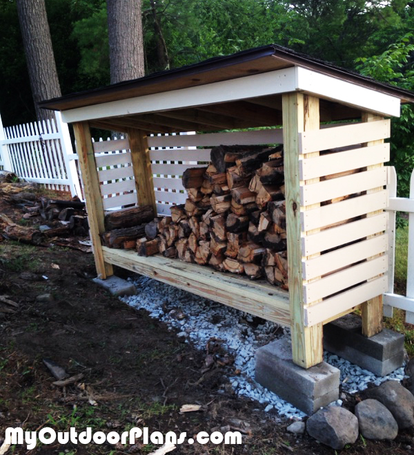 16 Free Firewood Storage Shed Plans | Free Garden Plans ...