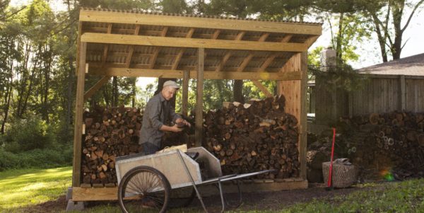 16 Free Firewood Storage Shed Plans | Free Garden Plans 