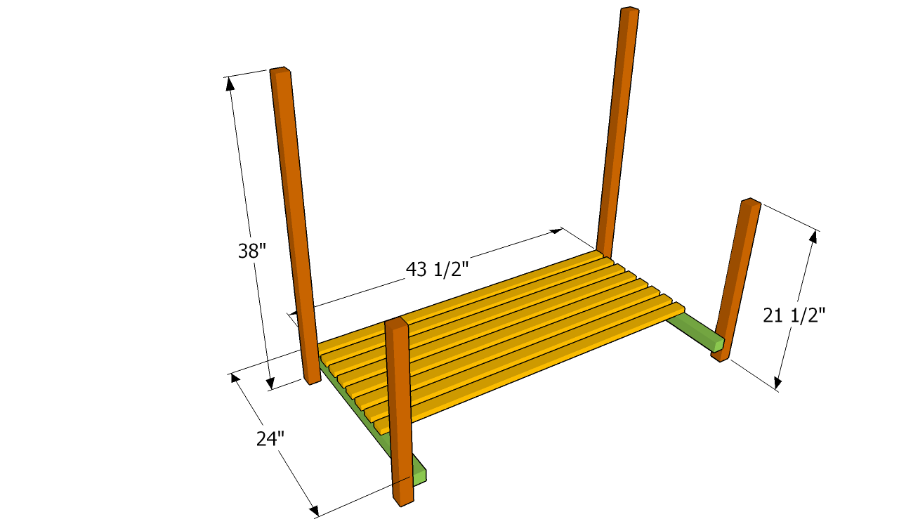 Building the frame of the cold frame