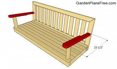 Bench Swing Plans | Free Garden Plans - How to build garden projects