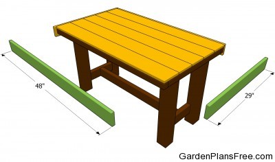 Garden Table Plans 