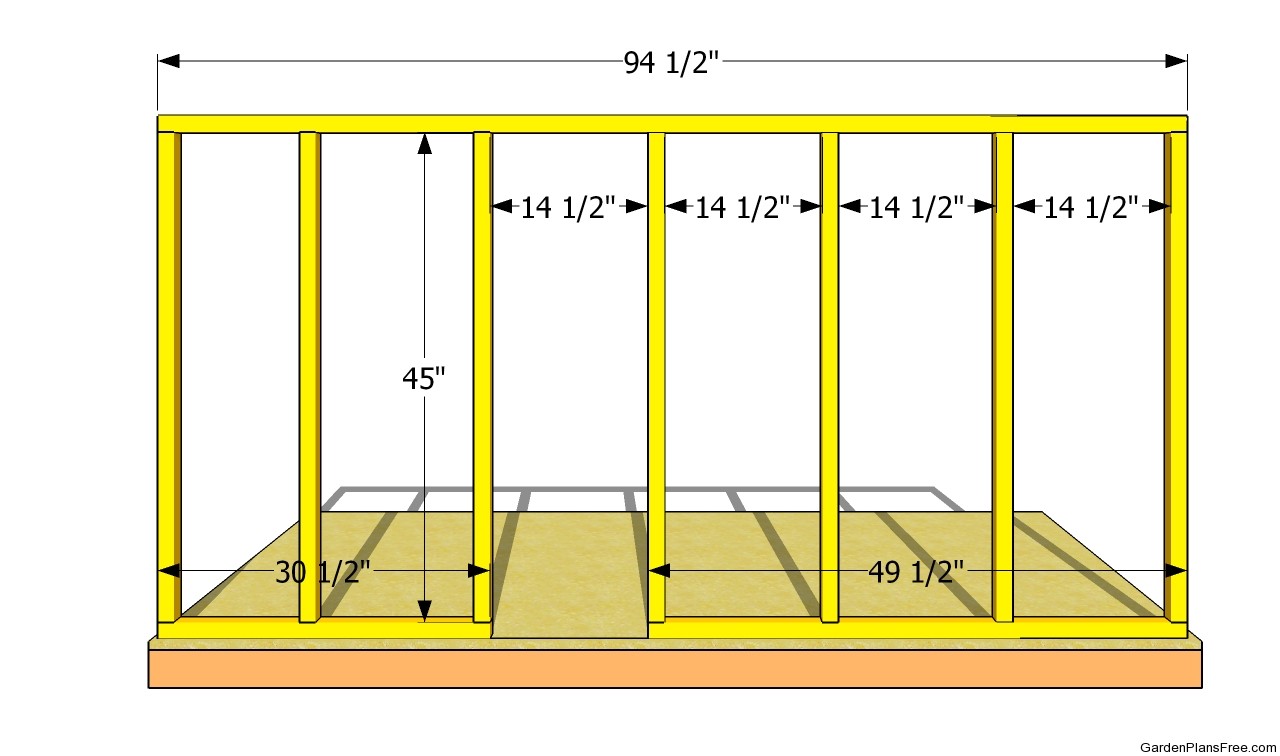 Side wall plans