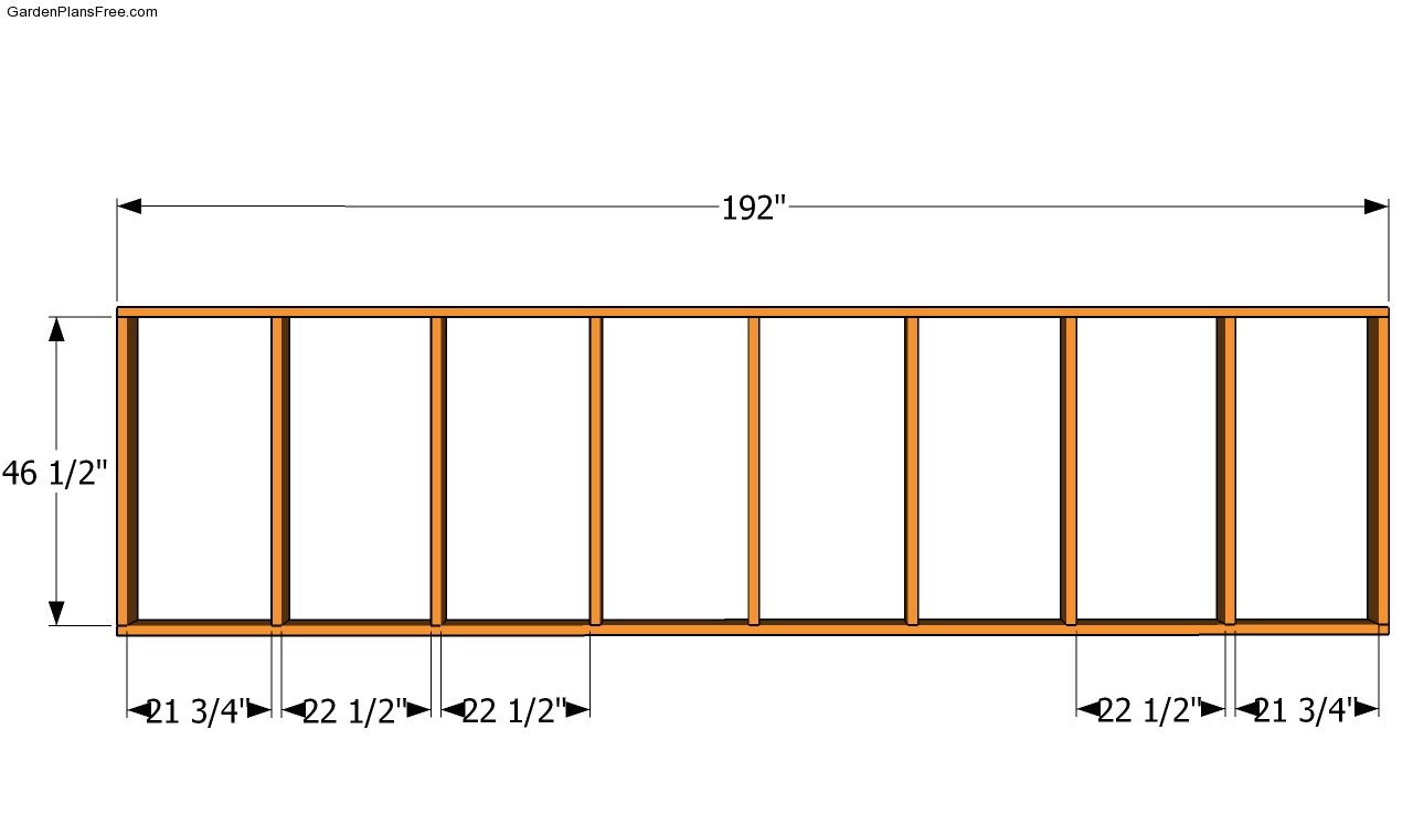 Kleine wand pläne