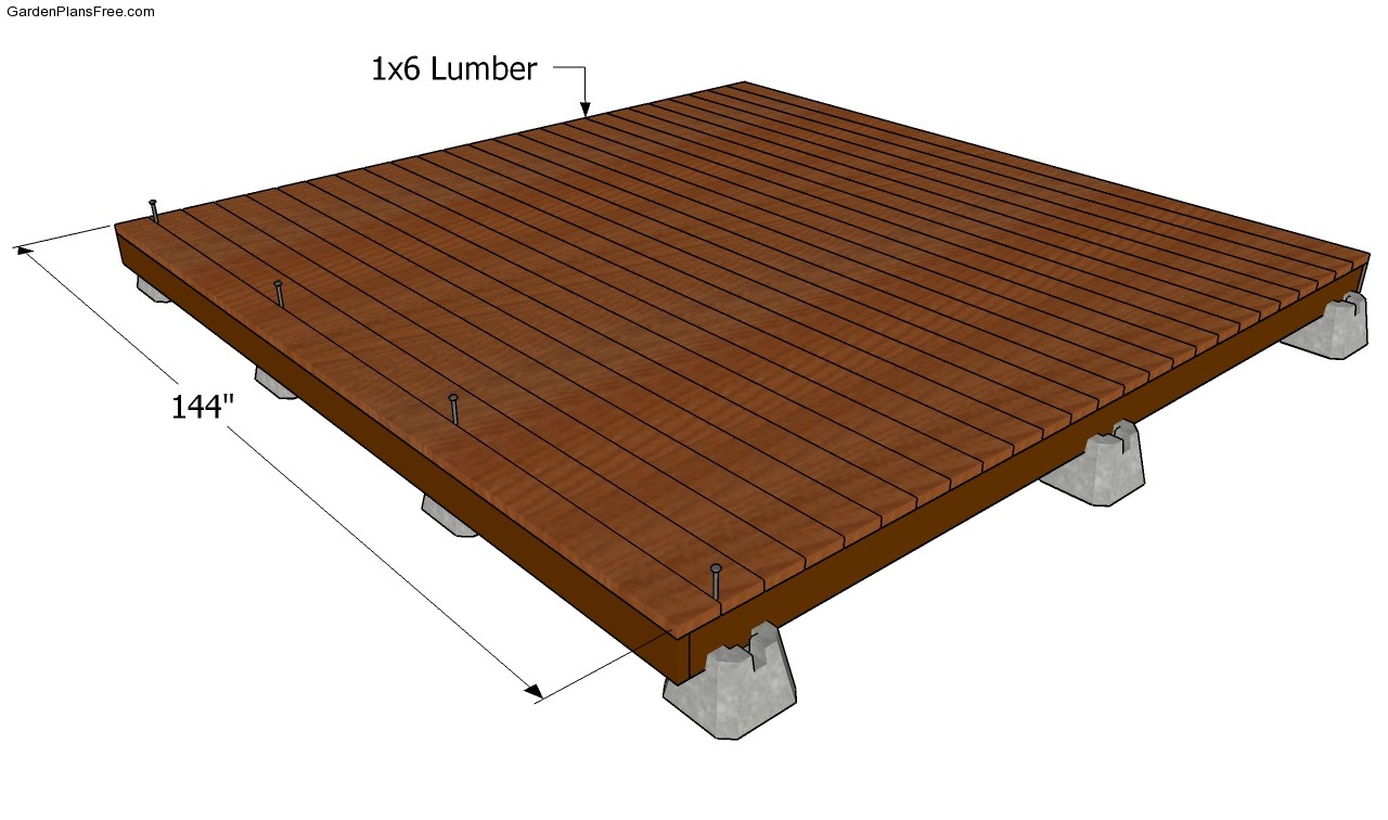 Deck Plans Free | Free Garden Plans - How to build garden projects