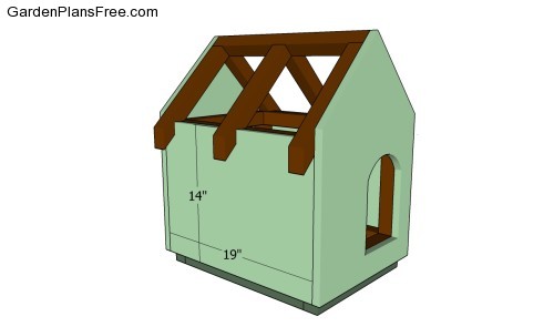 Cat House Plans | Free Garden Plans - How to build garden projects