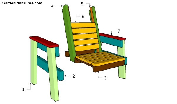 Lawn Chair Plans Free Garden, Wood Lawn Chair Plans