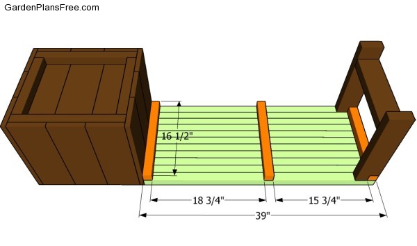 Making the seat frame