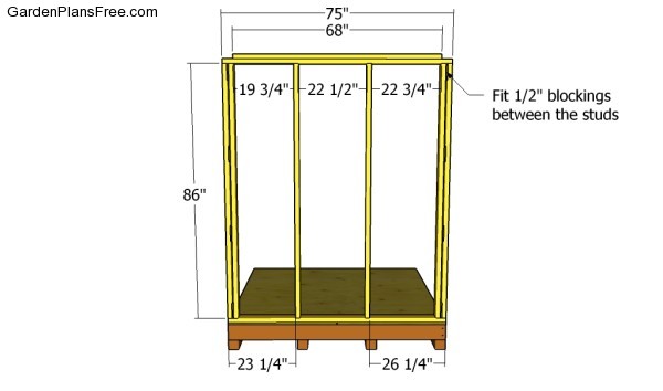 Building the side walls