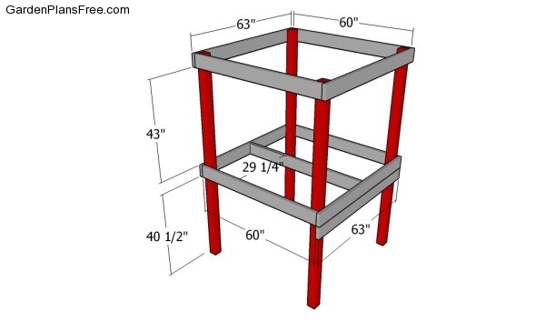 Attaching the joists