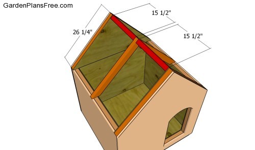 Dog House Roof Plans | Free Garden Plans - How to build garden projects