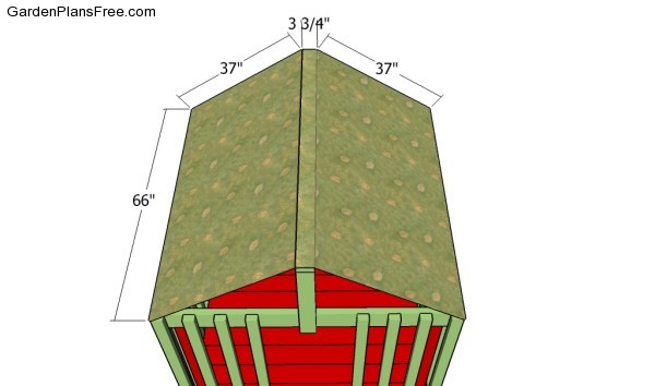 Attaching the roof