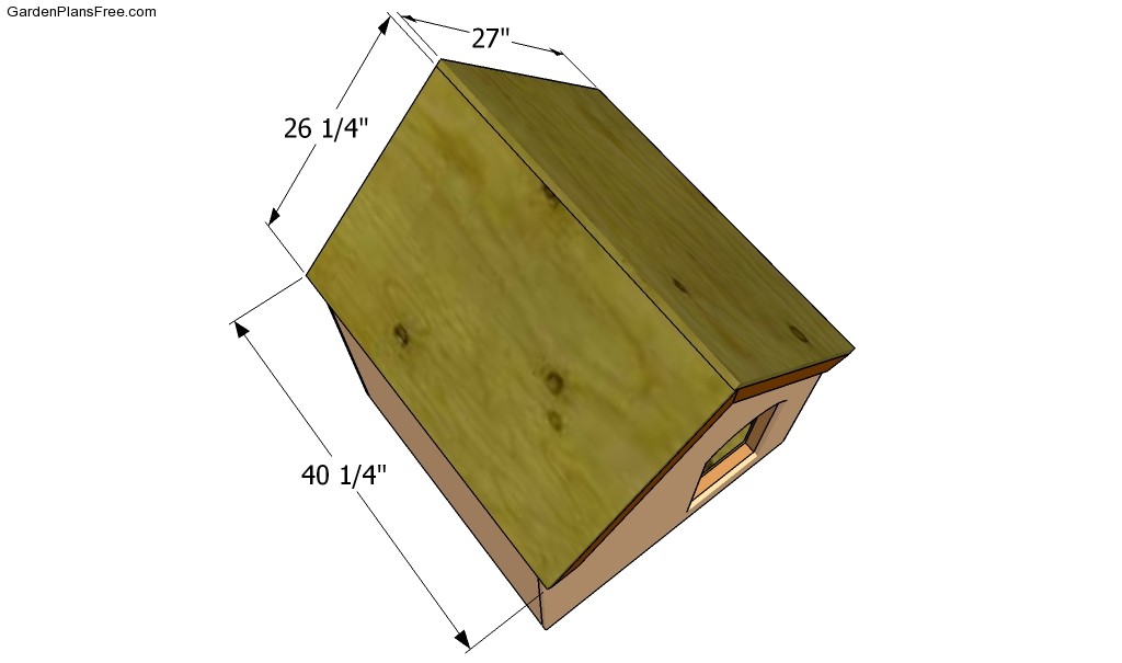 Dog House Roof Plans 