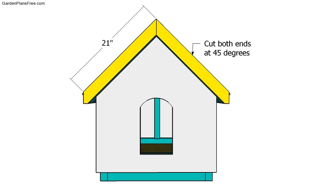 Small Dog House Plans | Free Garden Plans - How to build garden projects