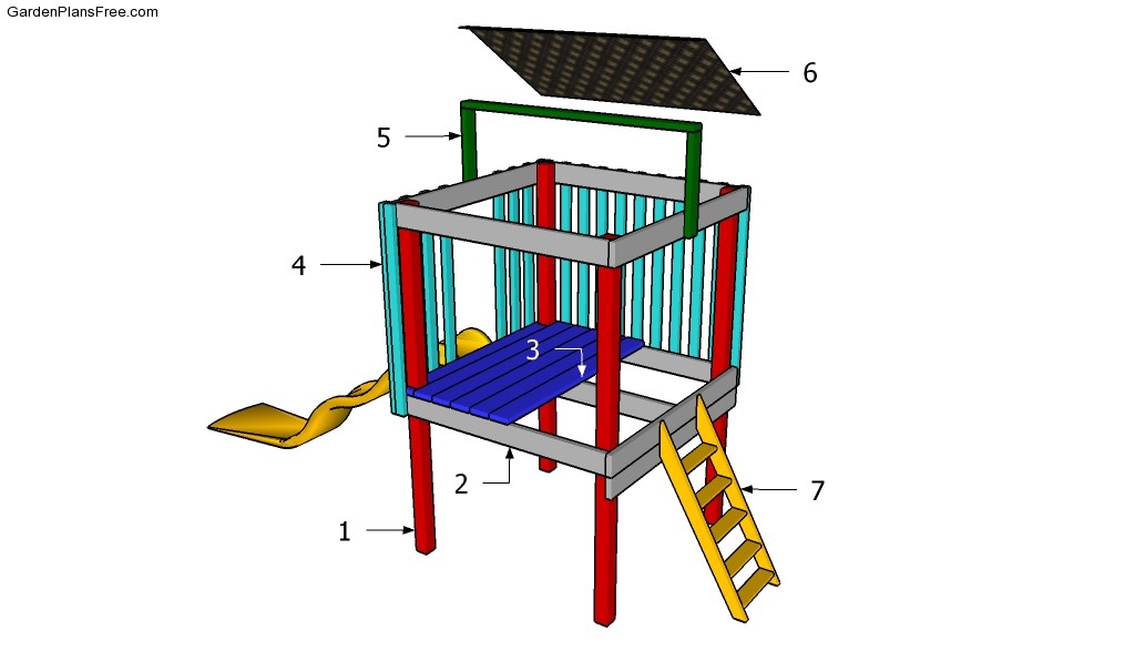 Backyard Fort Plans | Free Garden Plans - How to build garden projects