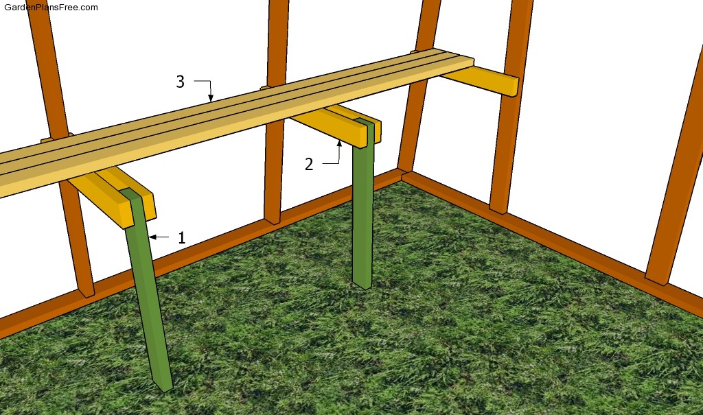 Greenhouse Table Plans | Free Garden Plans - How to build garden projects