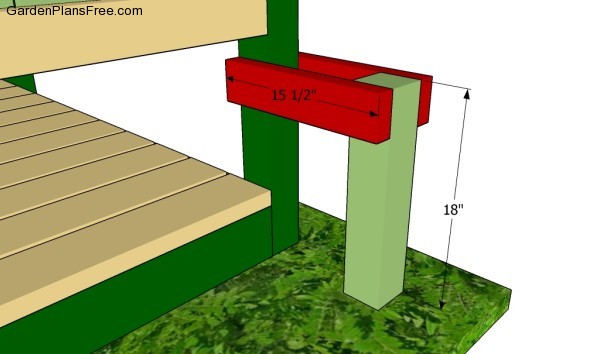 Building the seat supports